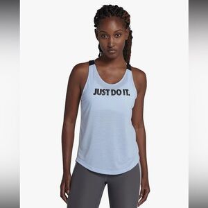 Nike Light Blue Dri-fit Tank size large
